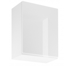ASPEN G60 konyhai felső szekrény - Jobb, Fehér/Fehér fényes