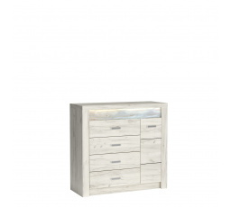 INDIANAPOLIS I17 komód Kraft fehér