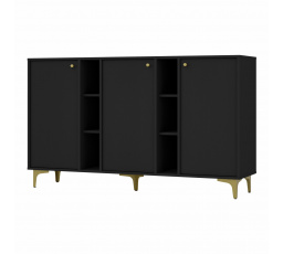 Komoda Tomila 823/1, černý grafit