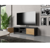 TV komoda MALVÍNA 120, Antracit/Dub artisan