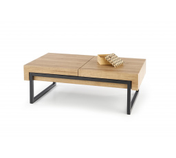 CLARA konferencia asztal, Arany tölgy/Fekete