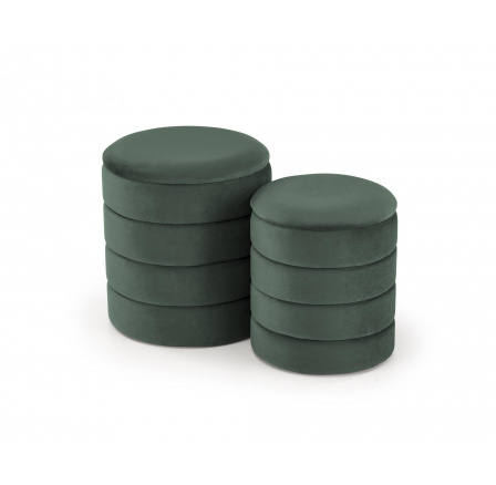 PACHO puff készlet, zöld