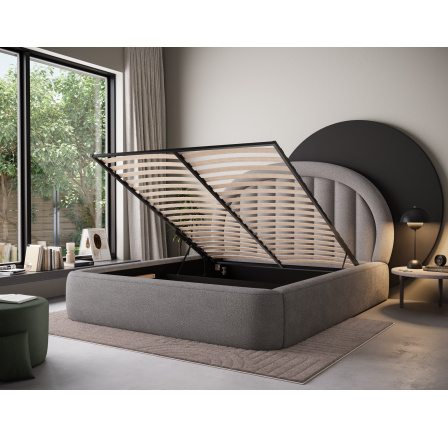 Tapedo Bed + Metal Frame/Gas Lift/Storage 180x200 Amore 04 1