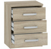 MORTY 3S komód, Sonoma Tölgy