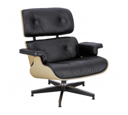 Vip fotel fekete/természetes tölgy/standard ba se