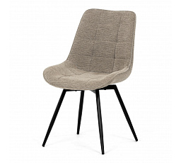 Jídelní židle, hnědá, látka, HC-T1130 CAP2