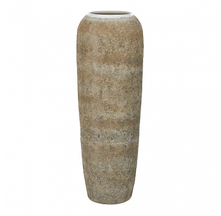 Kerámia váza - magasság 120 cm, szürke-bézs