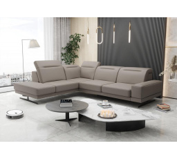 NAROŻNIK ZE SKÓRY NATURALNEJ FIORE 265x220 CM - Skóry naturalne - Wybierz swój kolor , lewa