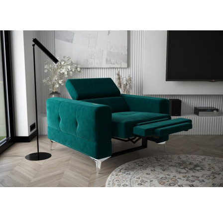 FOTEL TOSCANIA RELAX - Odcienie turkusu