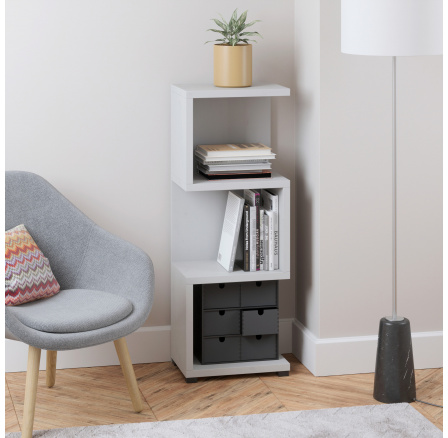 MORI Polc Szürke+Szürke