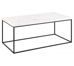 Barossa asztal 110x55cm fehér márvány