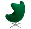 Tojás fotel kasmír sötétzöld 45 Prémium