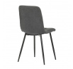 Jídelní židle, šedá, látka, CT-281 GREY2
