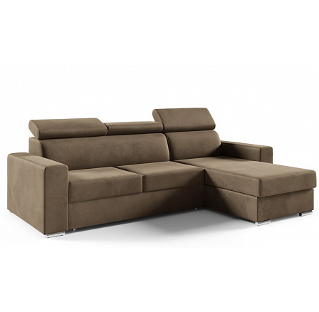 ADELKA sarok ülőgarnitúra Jobb, Monolith 09