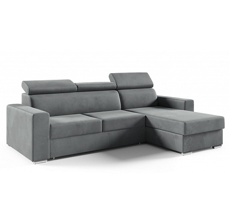 ADELKA sarok ülőgarnitúra Jobb, Monolith 85