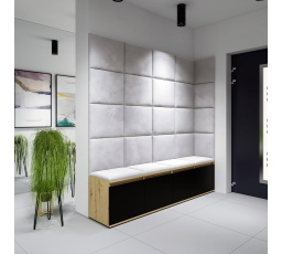 EMI 3 előszobafal, Trinity 32/Artisan+fekete