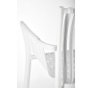 Étkezőszék K492, Fehér
