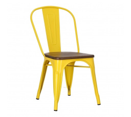 Paris Wood szék sárga fenyő dió