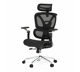 Irodai szék, szinkron mechanizmus, fekete hálós, KA-B2361 BK