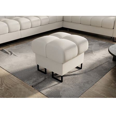 PUFA ASPEN 70x70 CM SKÓRA NATURALNA PUFA ASPEN 70x70 CM SKÓRA NATURALNA