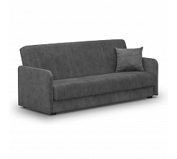 Sofa Rozkładana PORTO Szara Welurowa