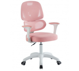 Irodai szék FB28JB, Rózsaszín/Fehér