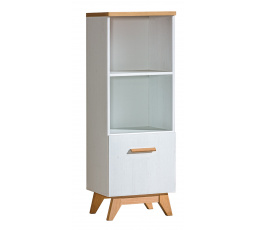 SVEN SV7 könyvespolc, Andersen fenyő/Nash tölgy