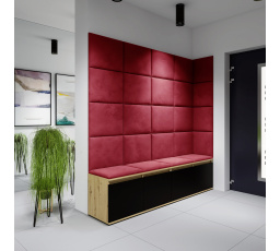 EMI 3 előszobafal, Trinity 24/Artisan+fekete