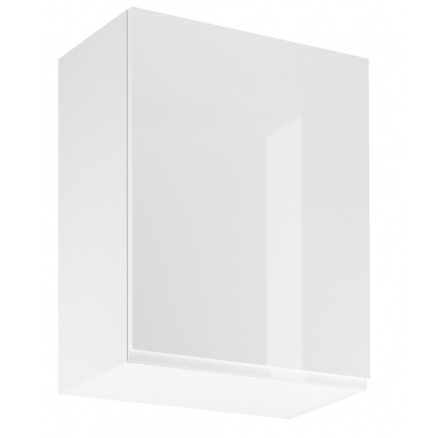 ASPEN G60 konyhai felsőszekrény - Bal, Fehér/Fényes fehér