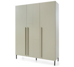 SERGIO SE 1 gardróbszekrény, Eukaliptusz/Baltic Dune Tölgy/Fekete Onyx