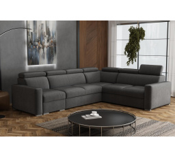 Sedací souprava Petrit V pravá Kronos šedá