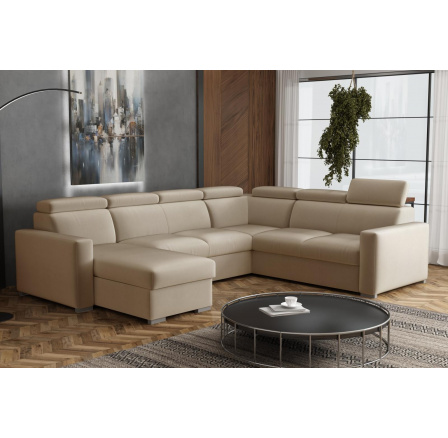 Sedací souprava Petrit U levá Paros béžová