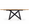 Étkezőasztal CAPITAL, Arany tölgy/Fekete