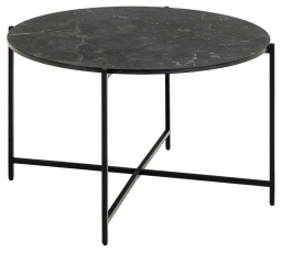 Lamoine dohányzóasztal 70 cm fekete