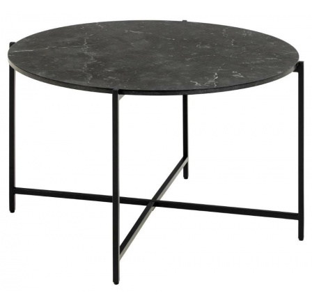 Lamoine dohányzóasztal 70 cm fekete