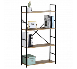 Regál, mdf, hnědá, GD-224 OAK