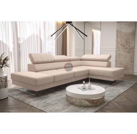 NAROŻNIK EMPORIO MINI 300x180 - prawa , Odcienie beżu NAROŻNIK EMPORIO MINI 300x180 - prawa , Odcienie beżu
