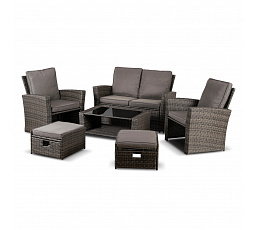 Zestaw Mebli Ogrodowych DELGADO Szary