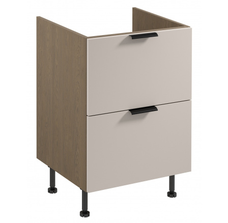 Alsó szekrény SORENTO D60IN - Balti vihar/Bézs