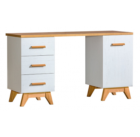 SVEN SV12 íróasztal, Andersen fenyő/Nash tölgy