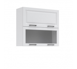 Kuchyňská horní skříňka IRMA  KL60-1D-1W-H72, Bílá mat