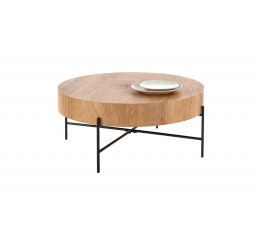 BROOKLYN konferencia asztal, természetes tölgy/fekete