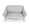SOFT 2 XL kanapé, fekete keret/szürke