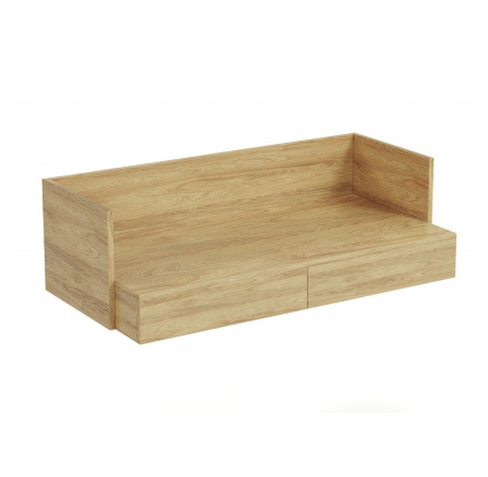 MOBIUS 2S deszka, természetes hickory