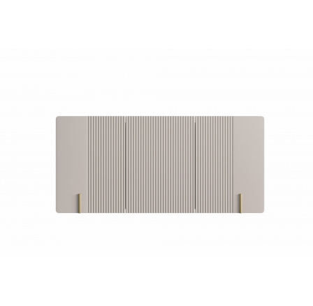 Komoda Malmi 150 cm wisząca - kaszmir / crema bianca / złoty