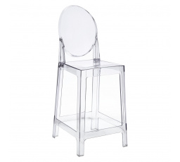 Viki 65 átlátszó bárszék