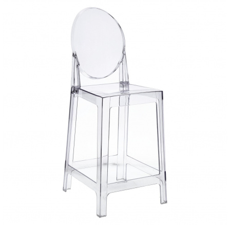 Viki 65 átlátszó bárszék