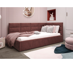 ŁÓŻKO ZAZU - Odcienie różu- T63 , Strona prawa