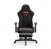 Starter szövet gamer szék fekete-piros