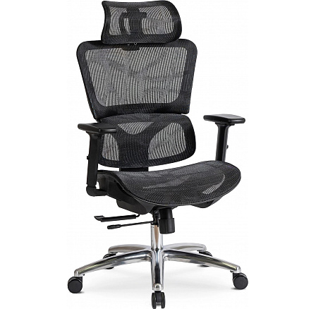 Fotel Obrotowy ROYAL Ergonomiczny Czarny Fotel Obrotowy ROYAL Ergonomiczny Czarny